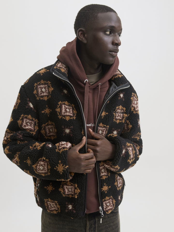 JORNORREBRO TEDDY AOP JACKET, Black/AOP 178012001 Bild 6