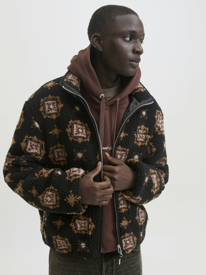 JORNORREBRO TEDDY AOP JACKET, Black/AOP 178012001 Bild 6