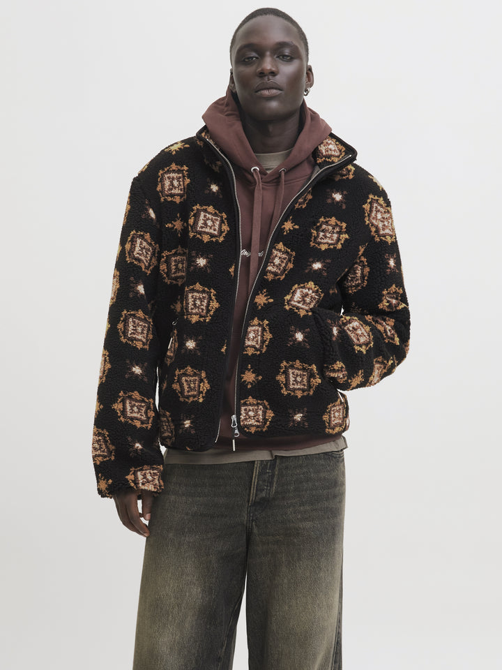 JORNORREBRO TEDDY AOP JACKET, Black/AOP 178012001 Bild 7