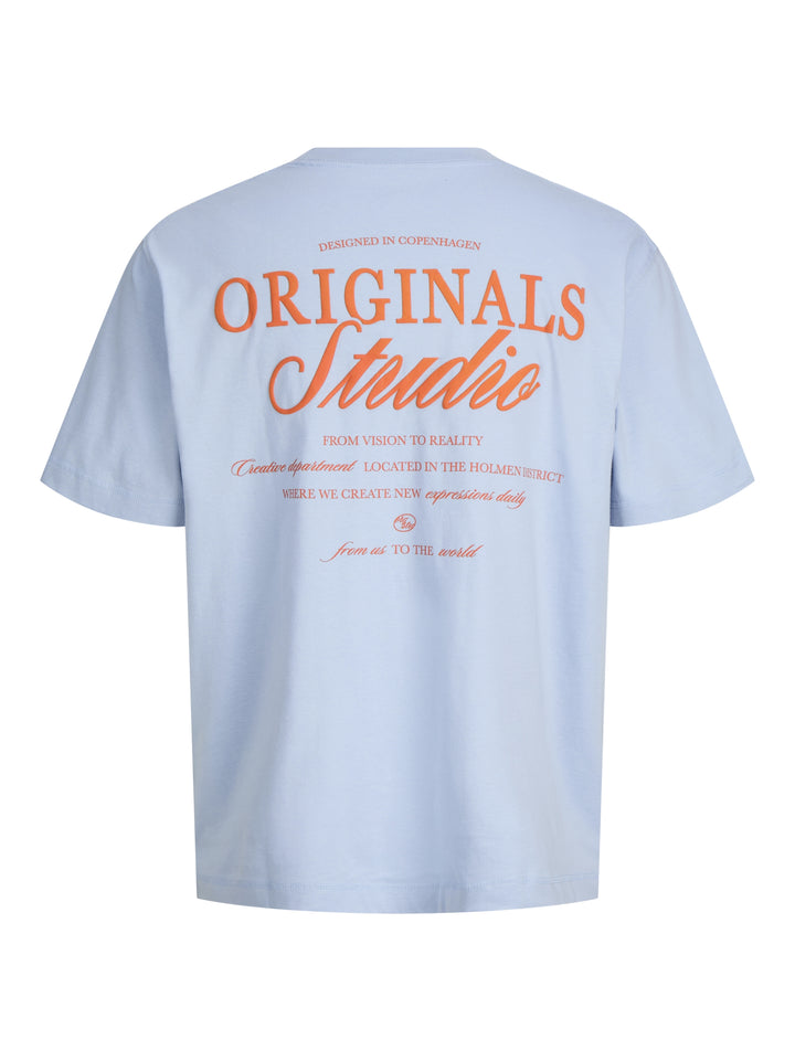 JORNORREBRO TYPO TEE SS CREW NECK N, Cashmere Blue/SS 26 175775001 Bild 2