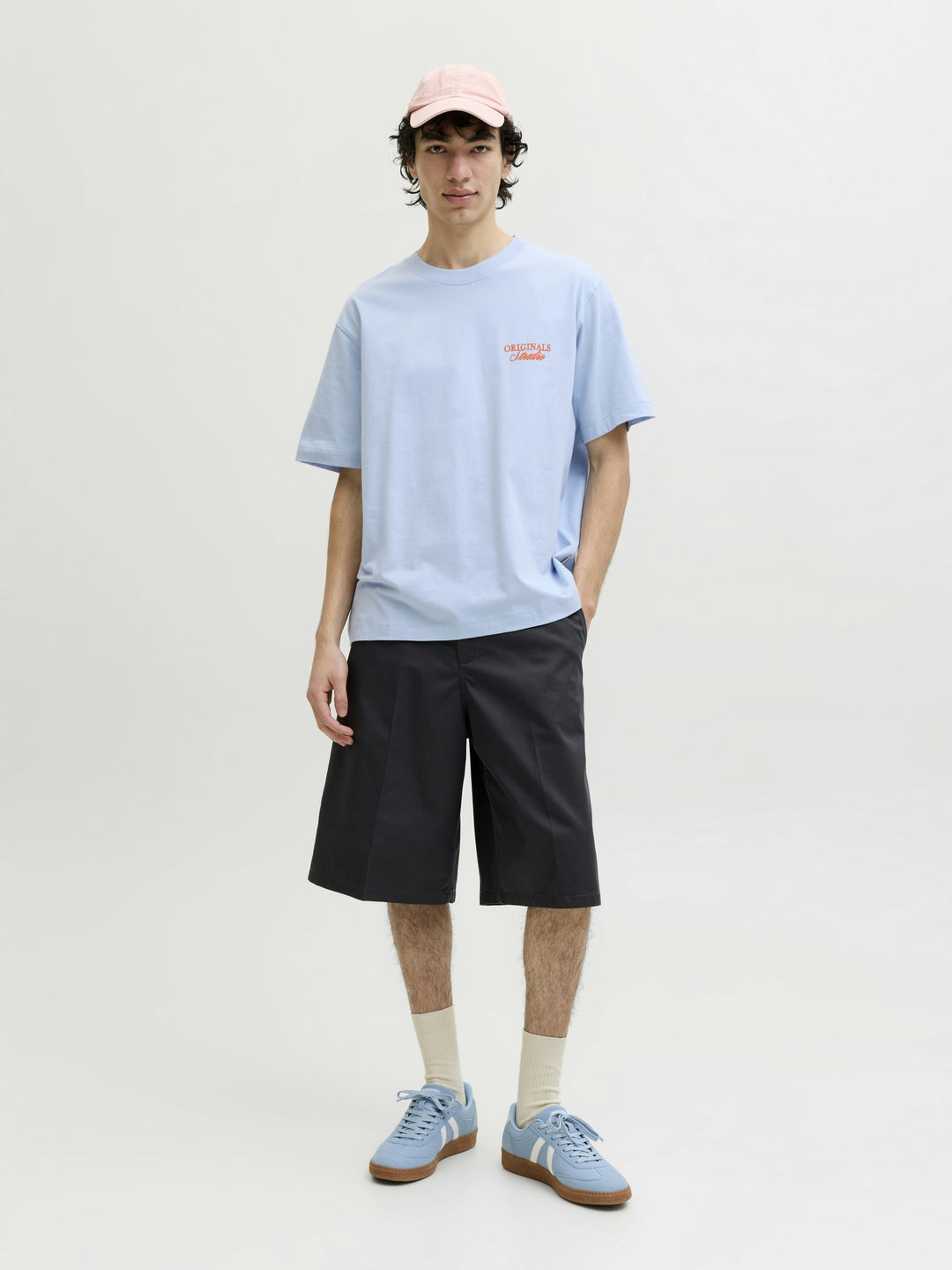 JORNORREBRO TYPO TEE SS CREW NECK N, Cashmere Blue/SS 26 175775001 Bild 8