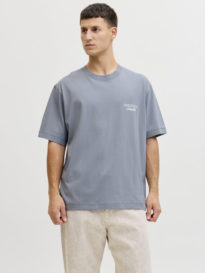 JORNORREBRO TYPO TEE SS CREW NECK N, Tradewinds/SS 26 175939001 Bild 3