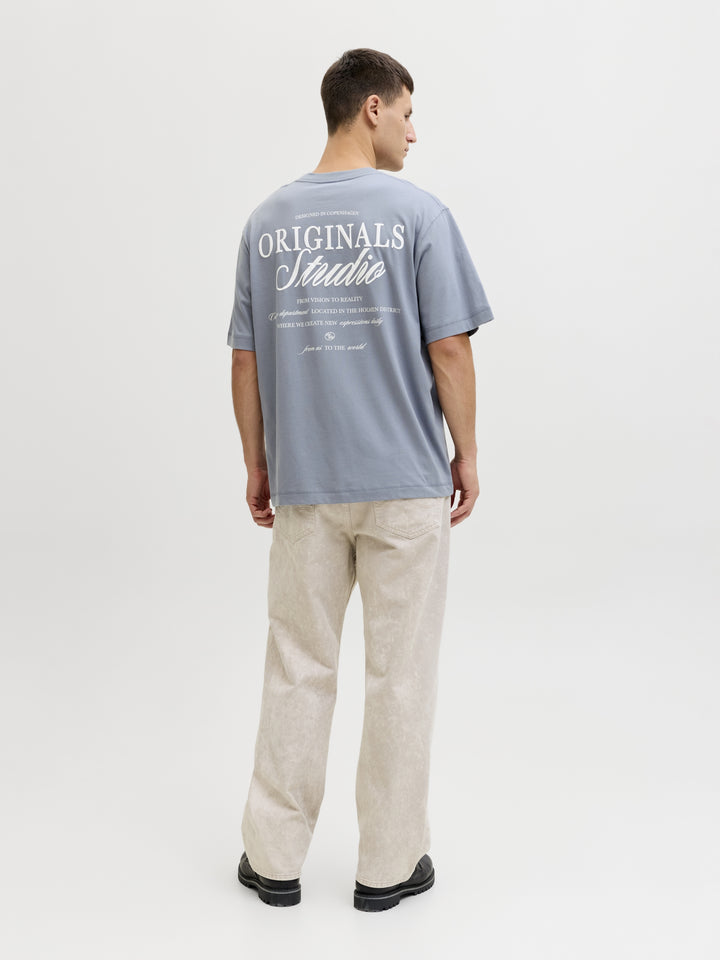JORNORREBRO TYPO TEE SS CREW NECK N, Tradewinds/SS 26 175939001 Bild 4
