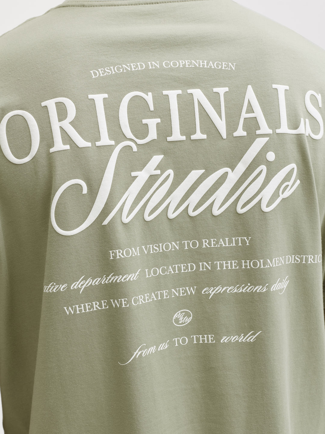 JORNORREBRO TYPO TEE SS CREW NECK N, Seagrass/SS 26 176290001 Bild 3