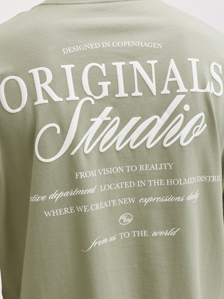 JORNORREBRO TYPO TEE SS CREW NECK N, Seagrass/SS 26 176290001 Bild 3