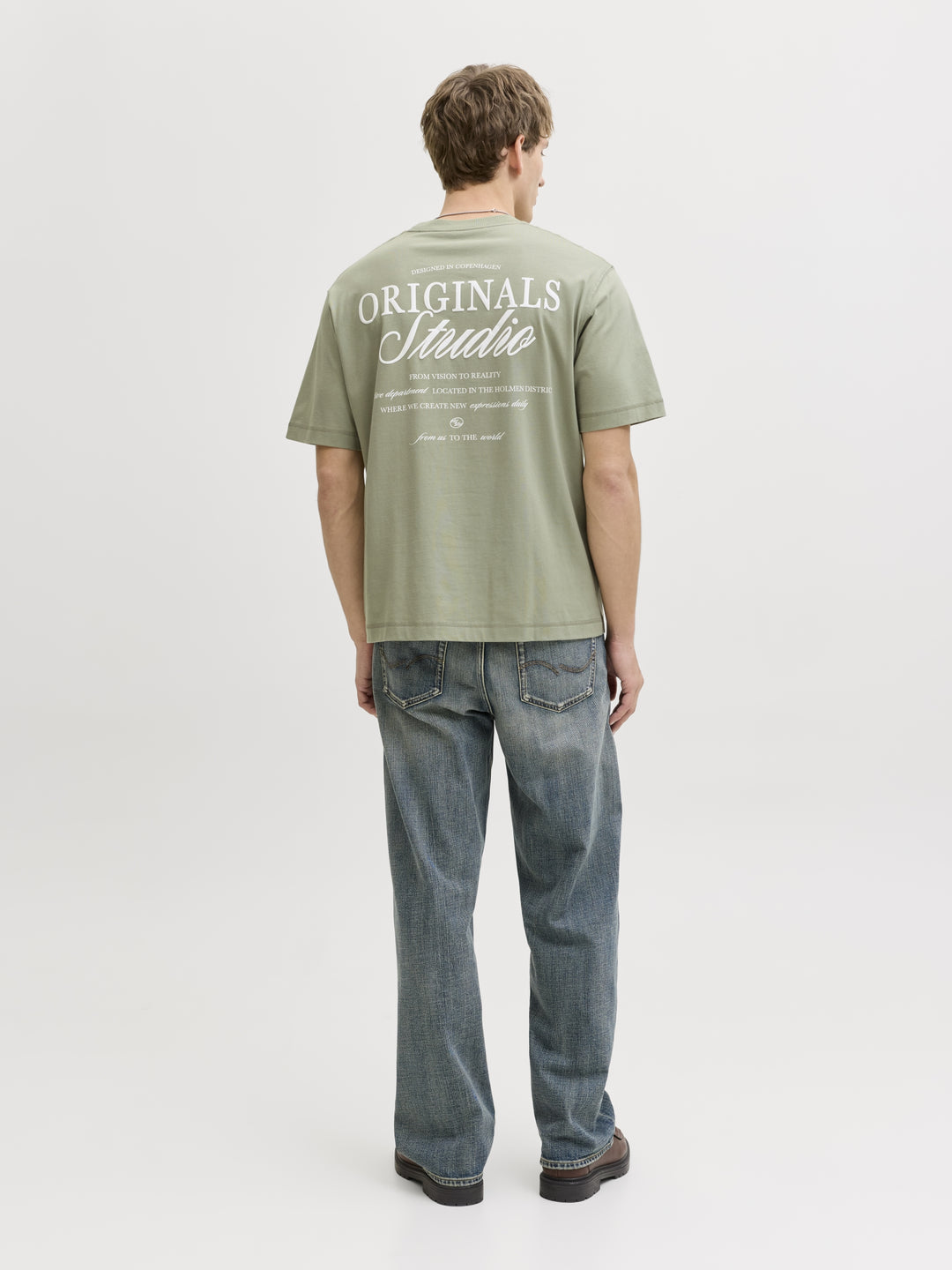 JORNORREBRO TYPO TEE SS CREW NECK N, Seagrass/SS 26 176290001 Bild 6
