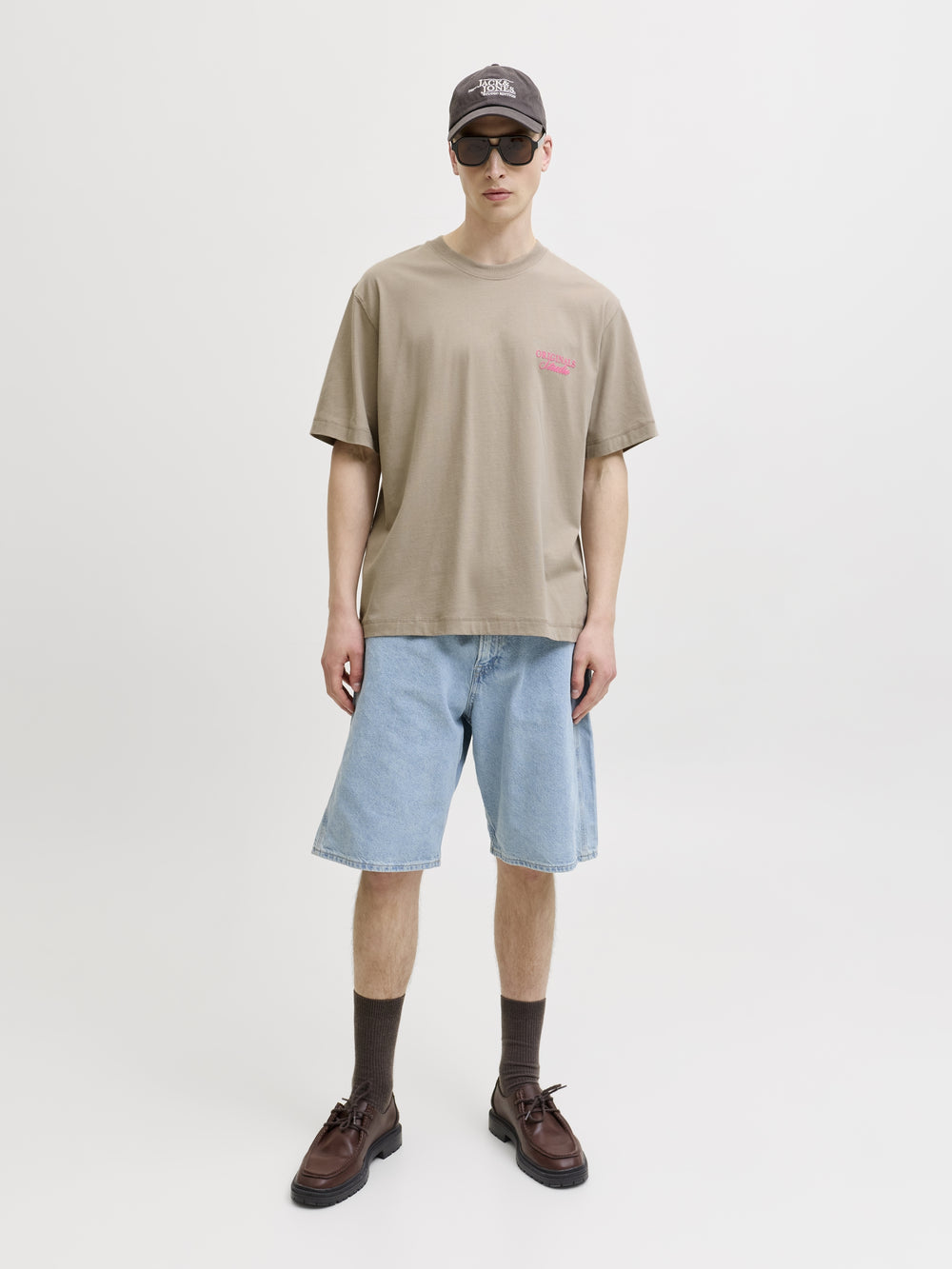 JORNORREBRO TYPO TEE SS CREW NECK N, Vintage Khaki/SS 26 176620001 Bild 2