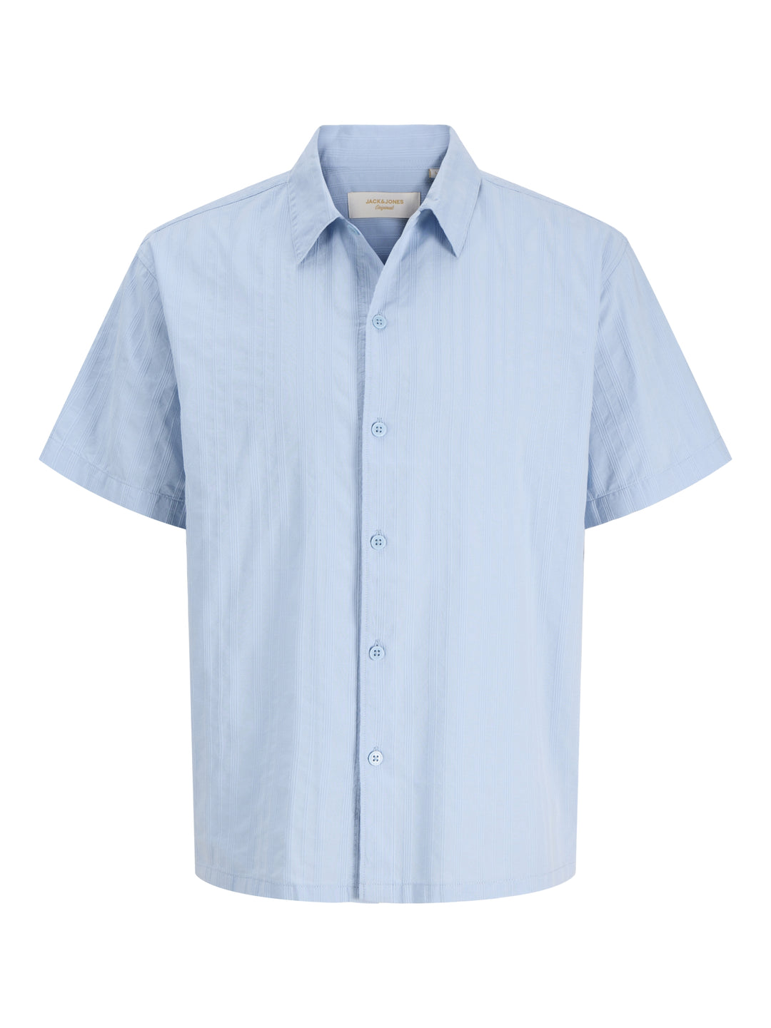 JORRIVIERA TEXTURE SHIRT SS, Cashmere Blue 175775 Bild 1