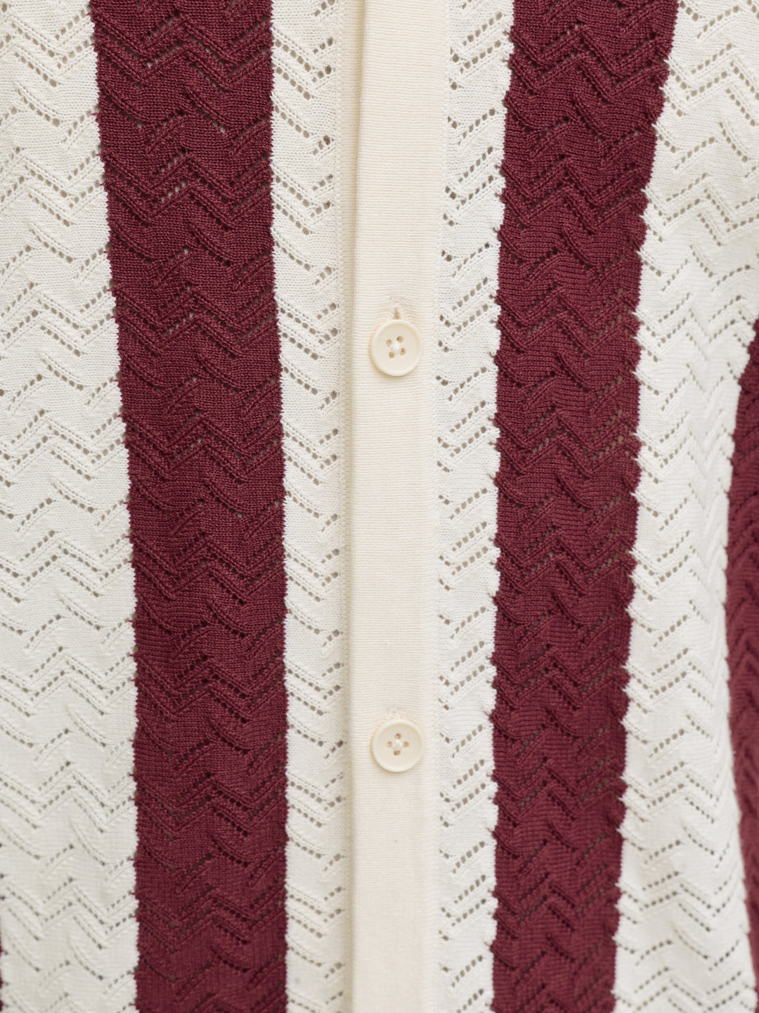 JORTYLER KNIT SS POLO SN, Sea Salt/Cabernet 296416009 Bild 4