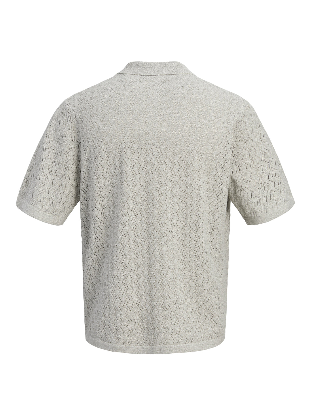 JORTYLER KNIT SS SPLIT NECK POLO SN, Seagrass 176290 Bild 2
