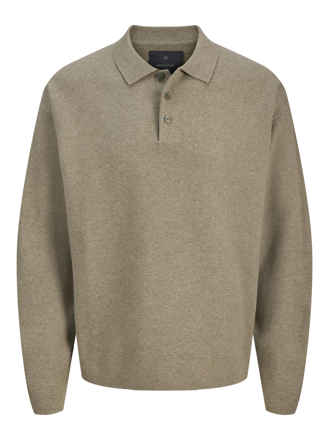 JPRBLABRADFORT KNIT POLO, Brindle/Melange 176539001 Bild 1