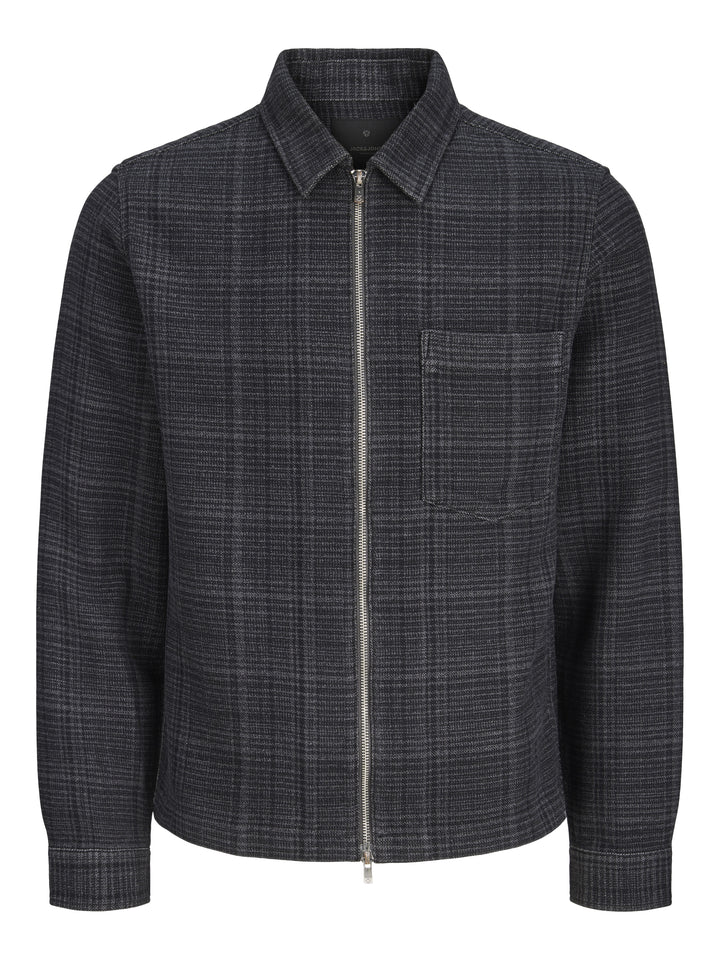 JPRBLACOOPER L/S OVERSHIRT, Black/Check 178012001 Bild 1