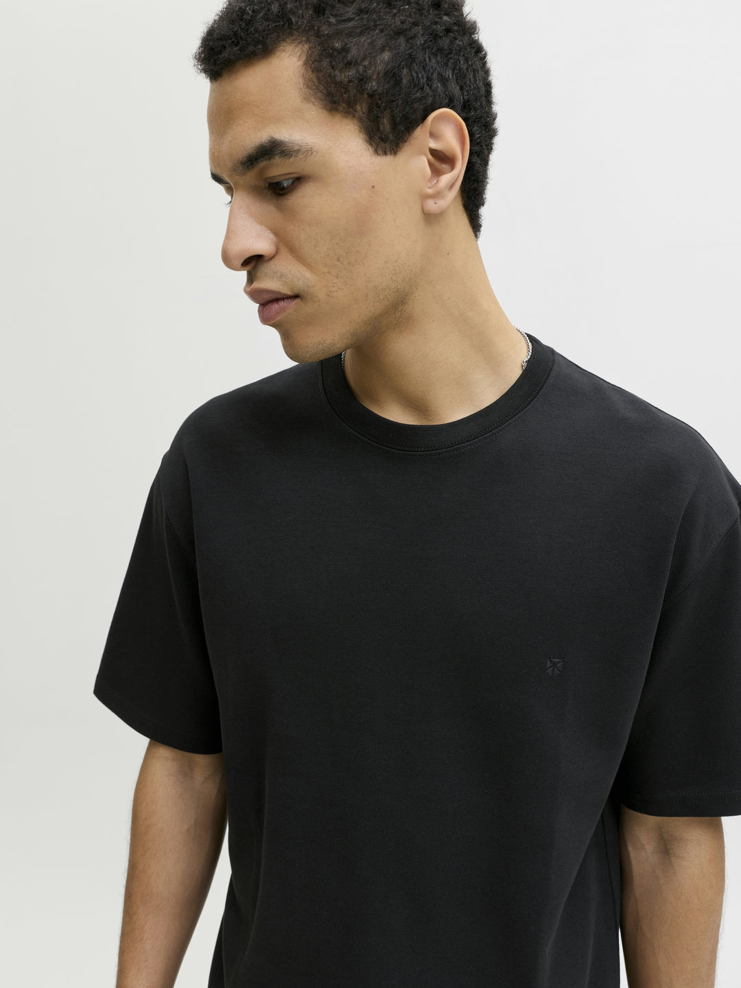 JPRBLAETHAN SS LOGO TEE SN, Black 178012 Bild 3