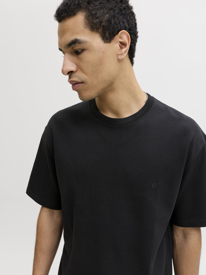JPRBLAETHAN SS LOGO TEE SN, Black 178012 Bild 7
