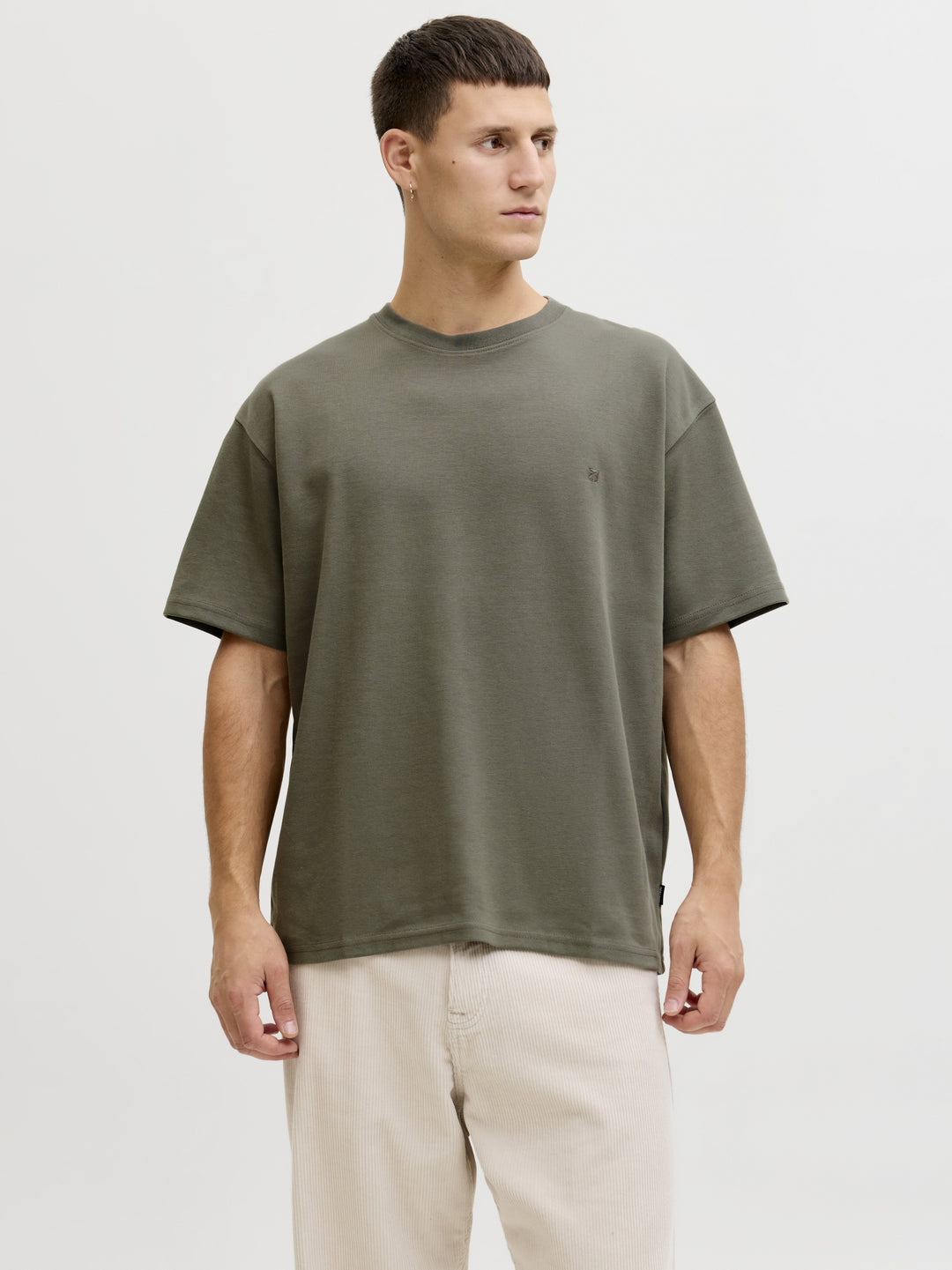 JPRBLAETHAN SS LOGO TEE SN, Smokey Olive 299835 Bild 2