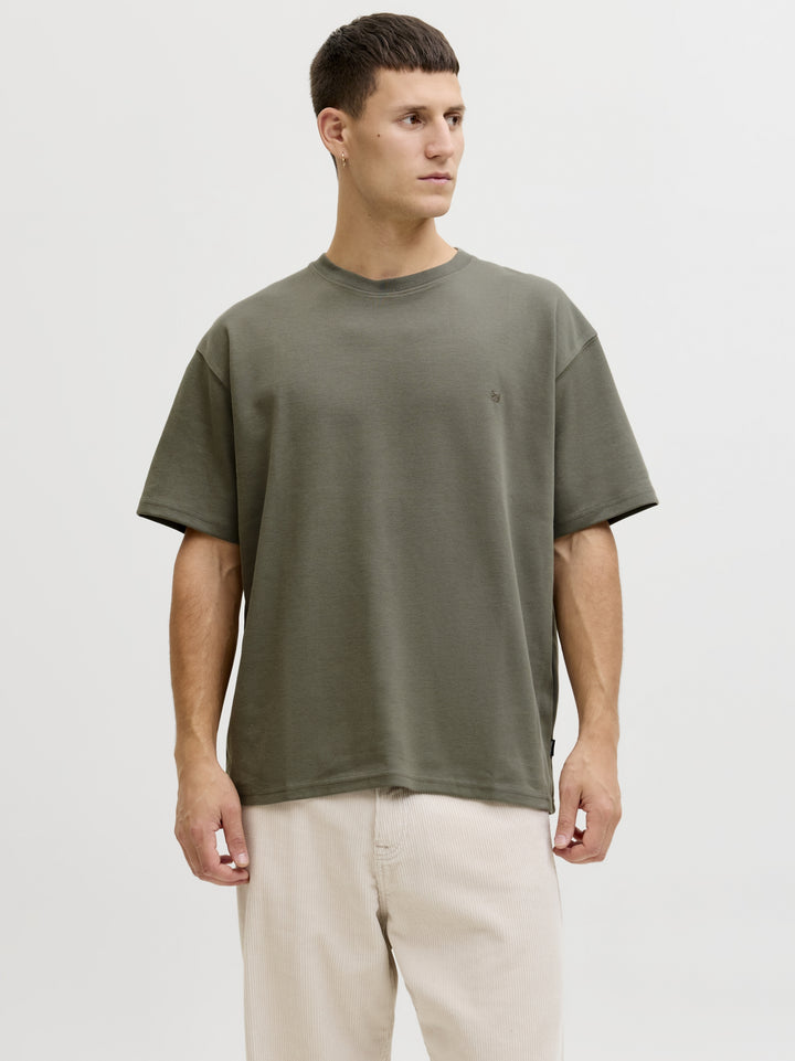 JPRBLAETHAN SS LOGO TEE SN, Smokey Olive 299835 Bild 2