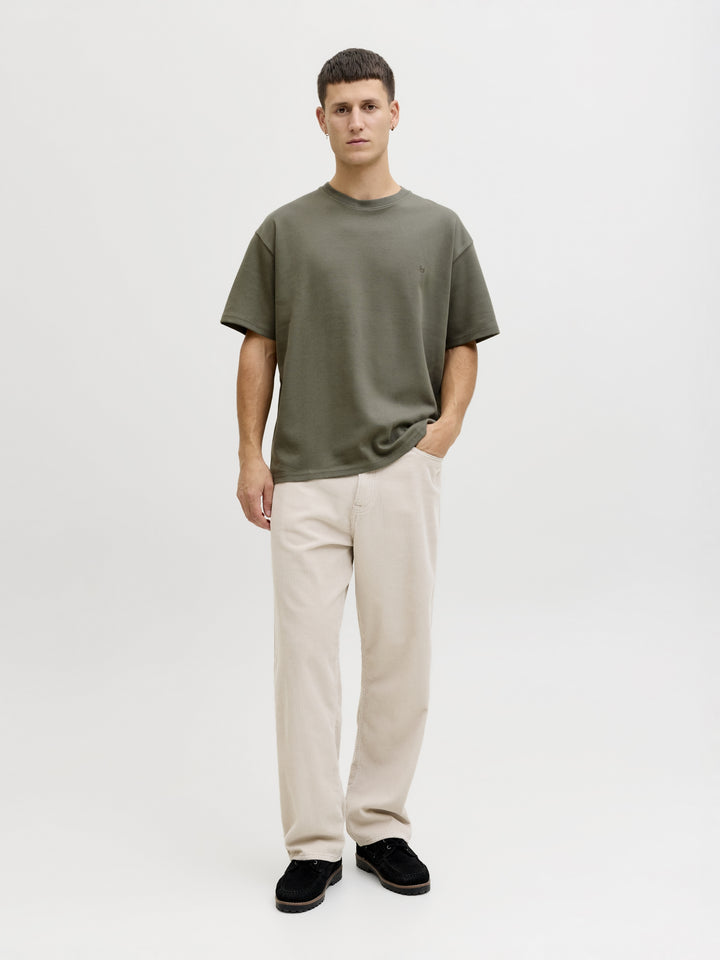 JPRBLAETHAN SS LOGO TEE SN, Smokey Olive 299835 Bild 3