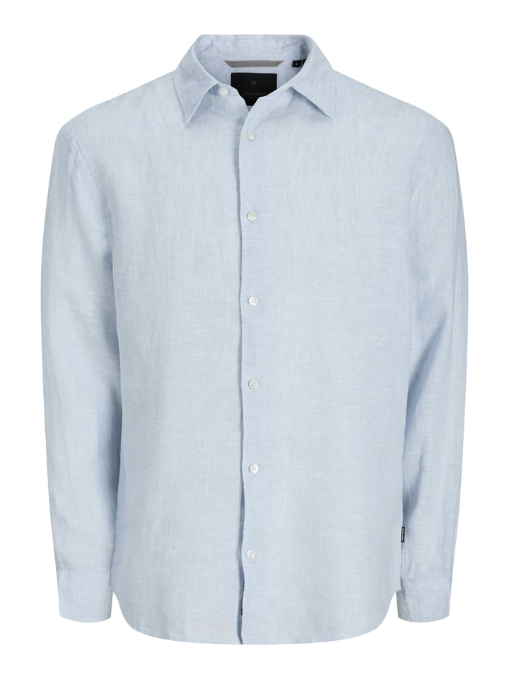 JPRBLALAWRENCE LINEN LS SHIRT SN, Chambray Blue 175780 Bild 1