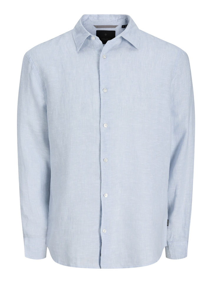 JPRBLALAWRENCE LINEN LS SHIRT SN, Chambray Blue 175780 Bild 1