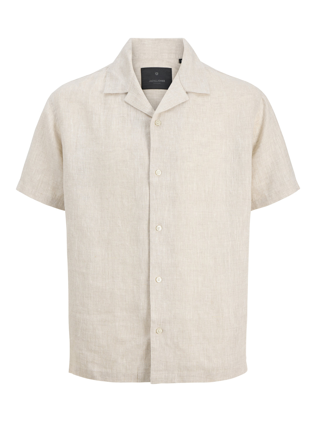 JPRBLALAWRENCE LINEN RESORT S/S SHI, Silver Lining/RELAXED FIT 176688001 Bild 1