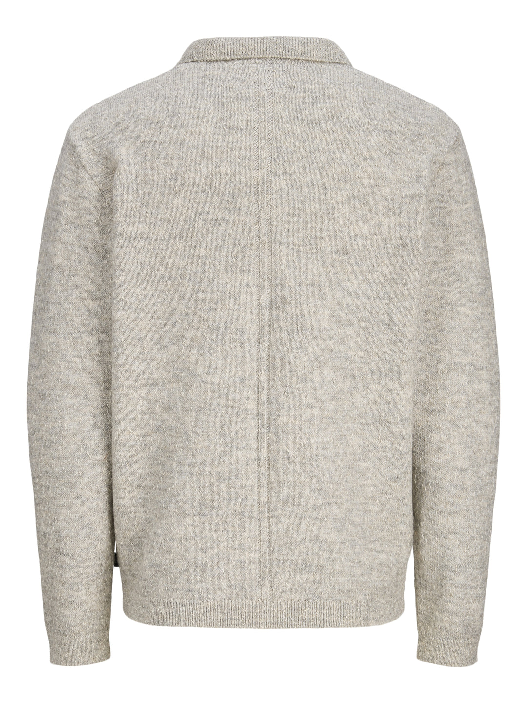 JPRBLATANNER KNIT SPLIT NECK, Medium Grey Melange 179087 Bild 2