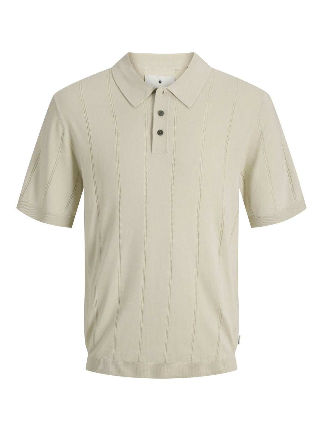 JPRBLAWILLIAM STRUCTURE KNIT POLO S, Ancient Scroll 302781 Bild 1