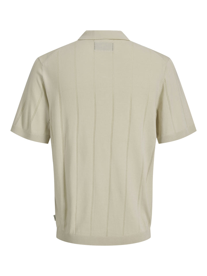 JPRBLAWILLIAM STRUCTURE KNIT POLO S, Ancient Scroll 302781 Bild 3
