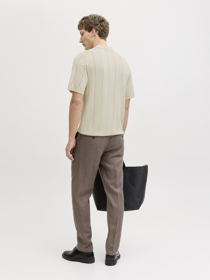 JPRBLAWILLIAM STRUCTURE KNIT POLO S, Ancient Scroll 302781 Bild 6