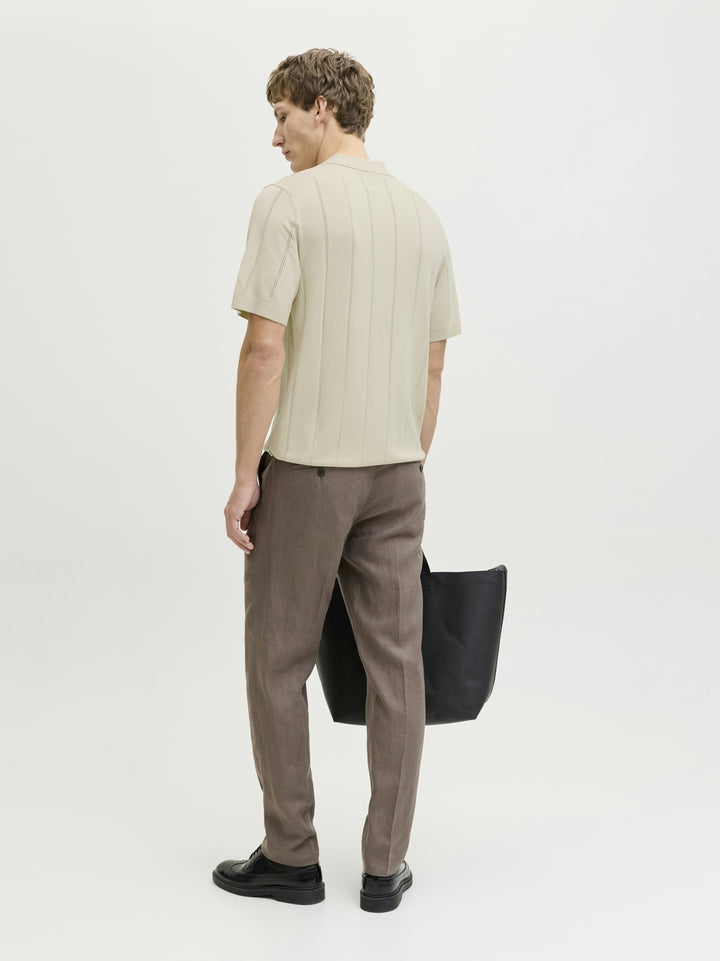 JPRBLAWILLIAM STRUCTURE KNIT POLO S, Ancient Scroll 302781 Bild 6