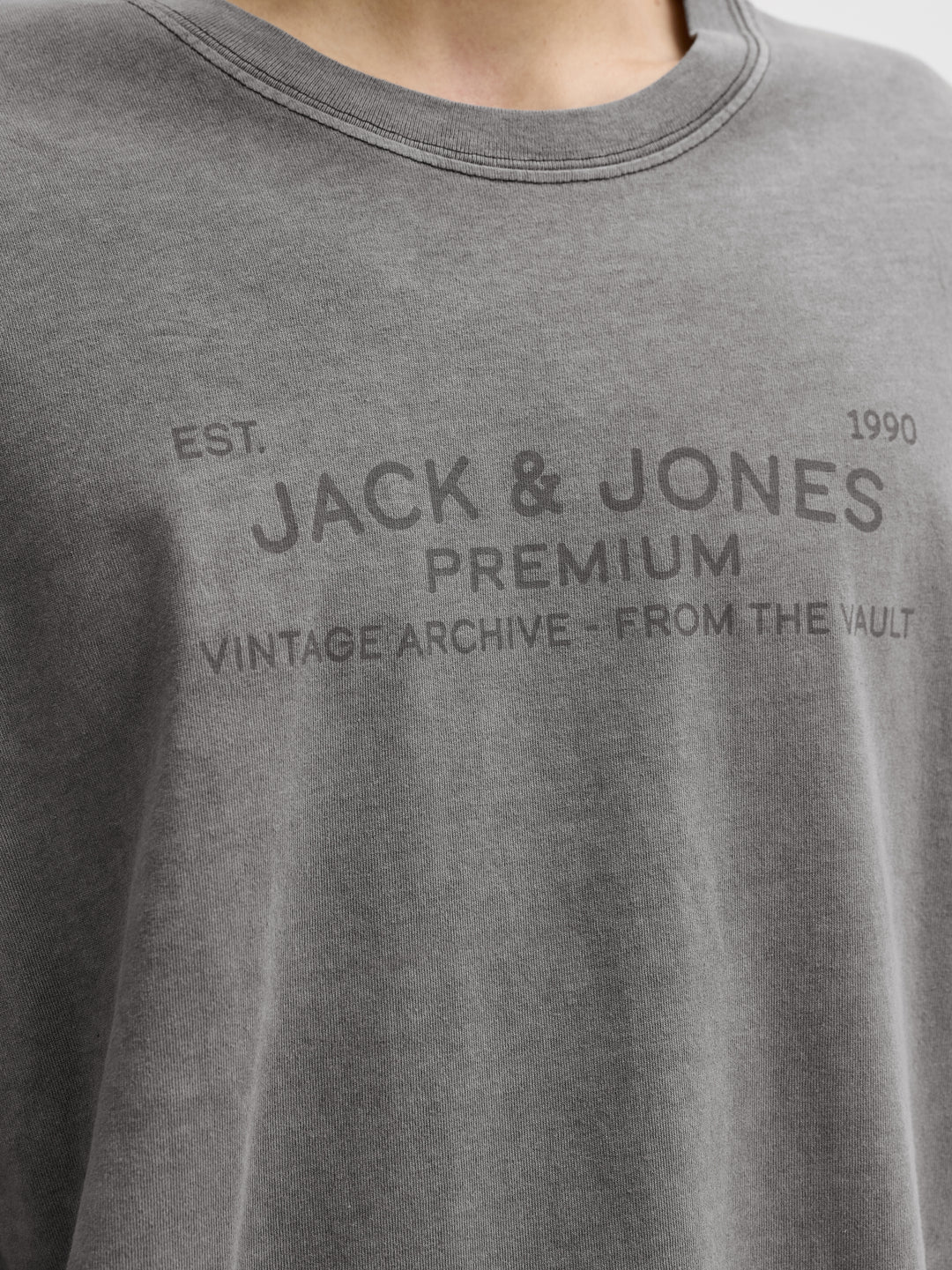 JPRBLUAIDEN SS TEE, Black 178012 Bild 5