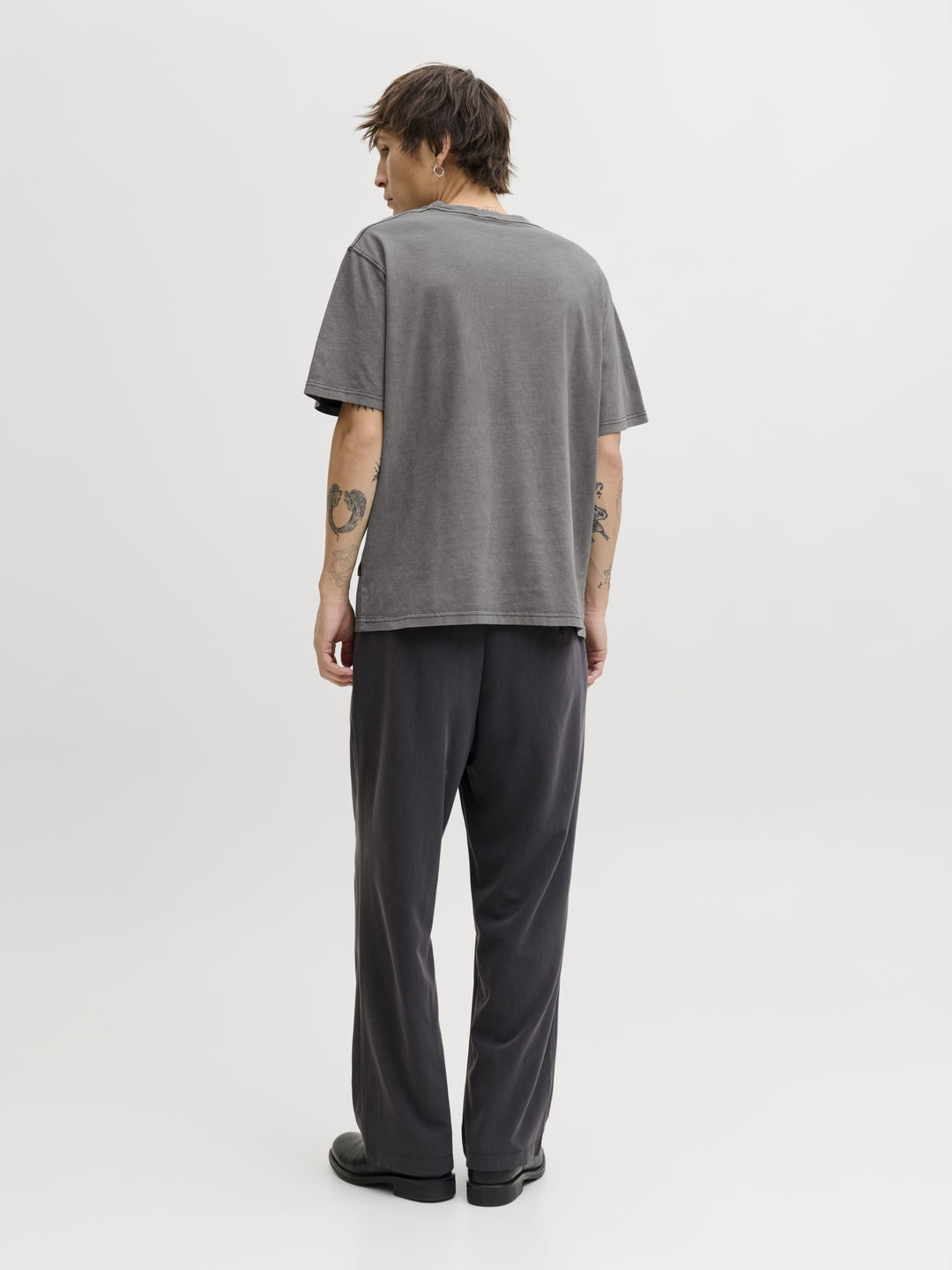 JPRBLUAIDEN SS TEE, Black 178012 Bild 6