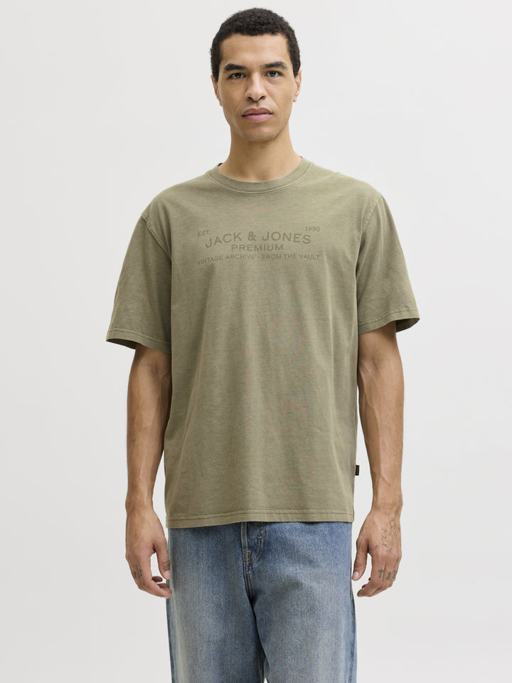 JPRBLUAIDEN SS TEE, Winter Moss 176218 Bild 2