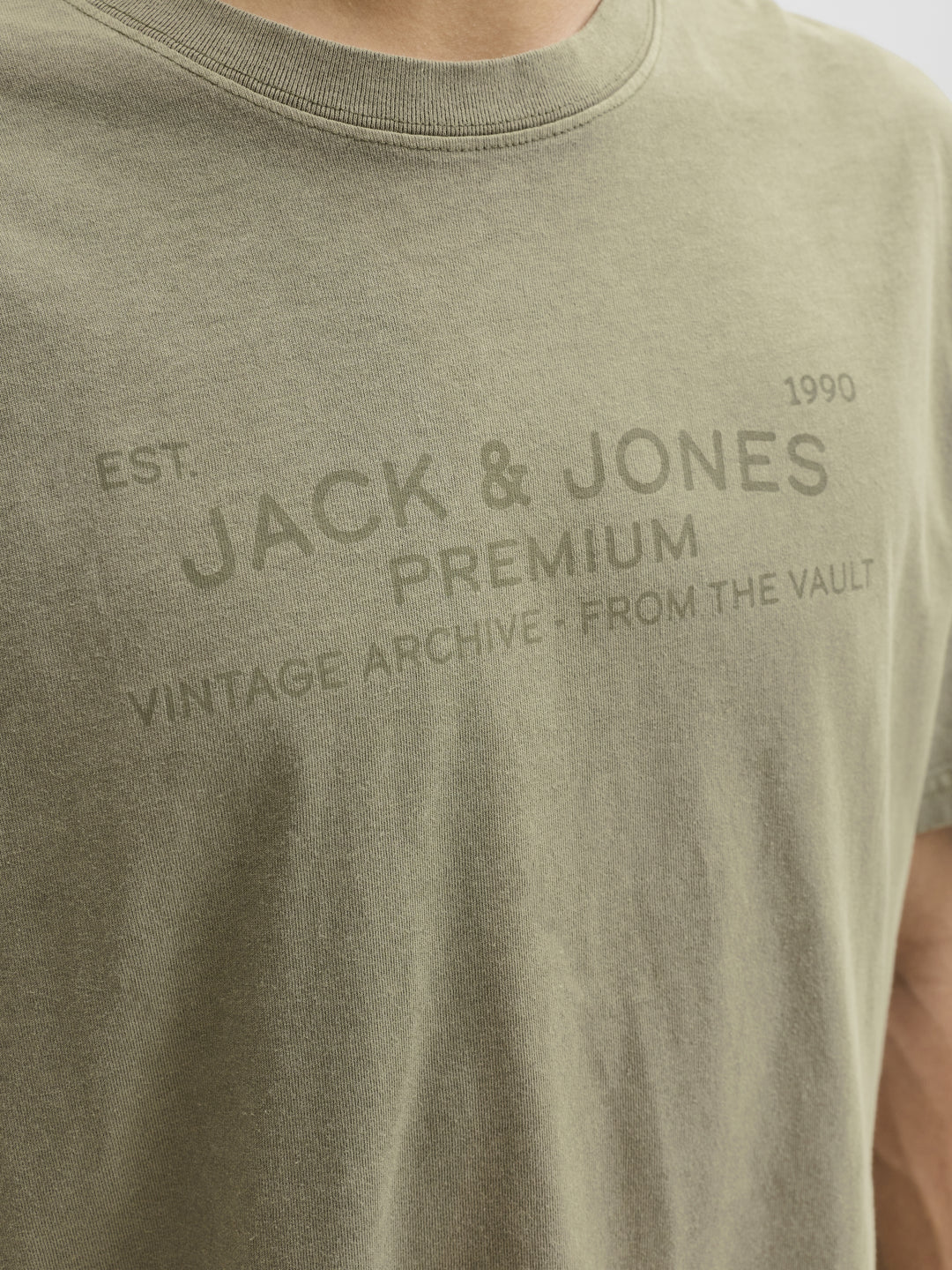 JPRBLUAIDEN SS TEE, Winter Moss 176218 Bild 3