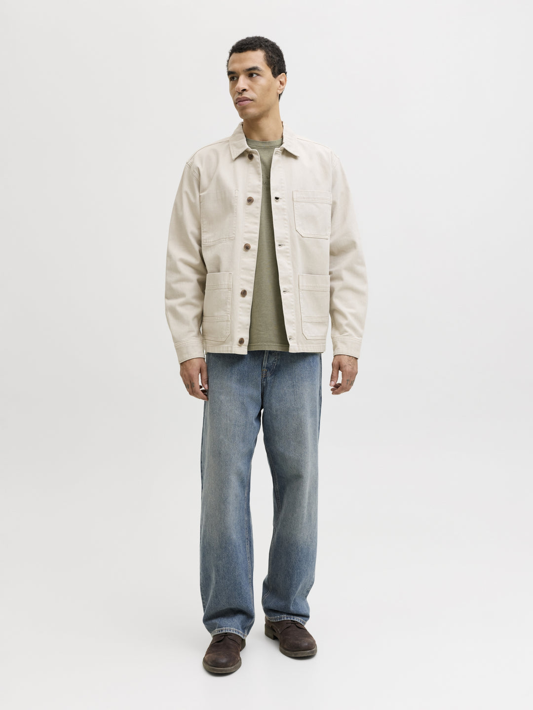 JPRBLUAIDEN SS TEE, Winter Moss 176218 Bild 6