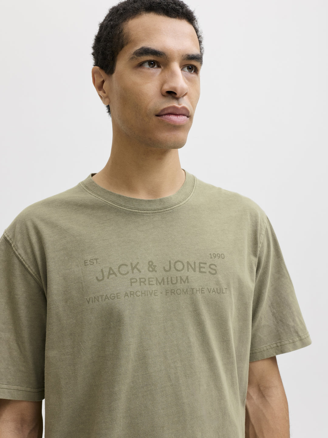 JPRBLUAIDEN SS TEE, Winter Moss 176218 Bild 7