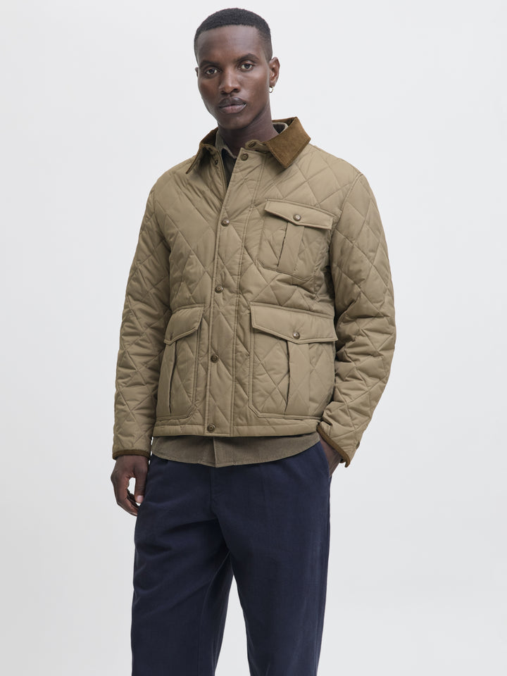 JPRBLUBRYAN QUILTED JACKET, Brindle 176539 Bild 2