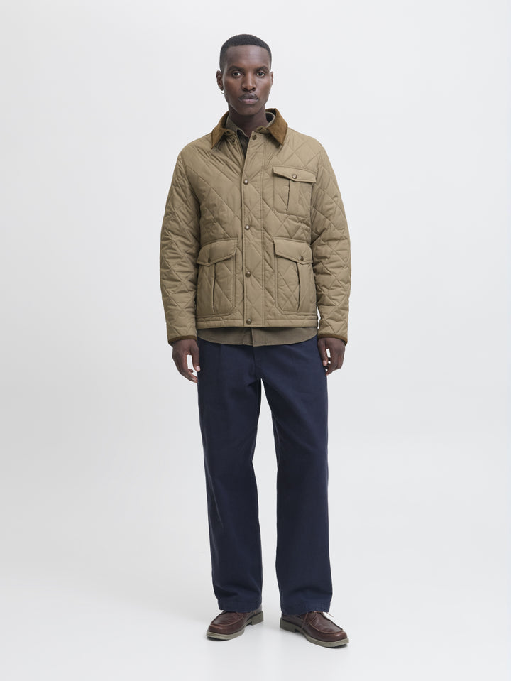 JPRBLUBRYAN QUILTED JACKET, Brindle 176539 Bild 3