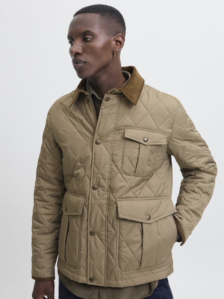 JPRBLUBRYAN QUILTED JACKET, Brindle 176539 Bild 7