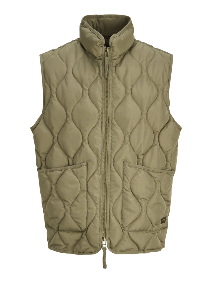JPRBLUCLYDE QUILTED VEST, Dusky Green 176002 Bild 1