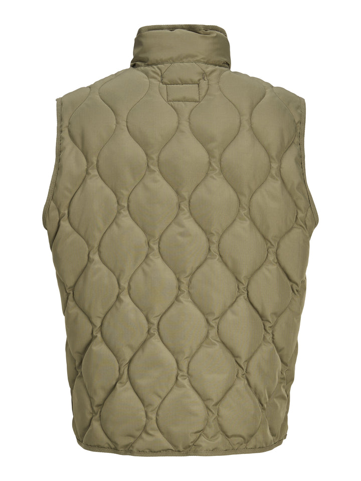 JPRBLUCLYDE QUILTED VEST, Dusky Green 176002 Bild 2