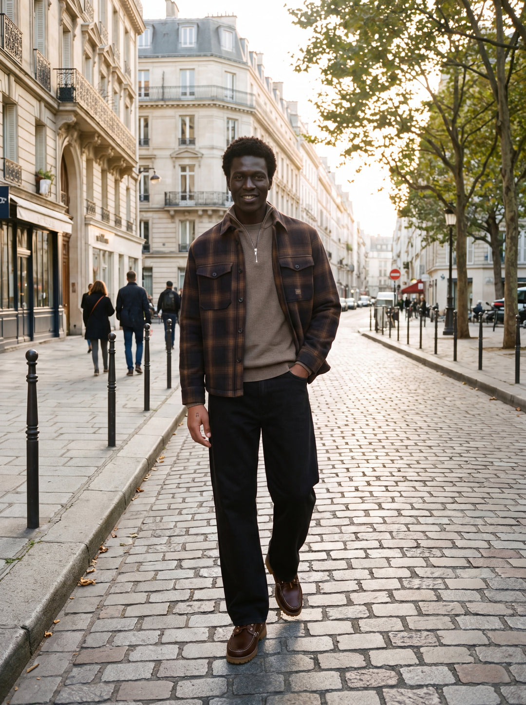 JPRBLUFADE JACKET, Dark Navy/CHECK 175697001 Bild 6