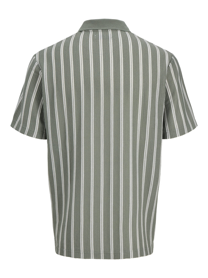 JPRBLUHARRY SS SPLIT NECK POLO SN, Laurel Wreath/White 176342005 Bild 2