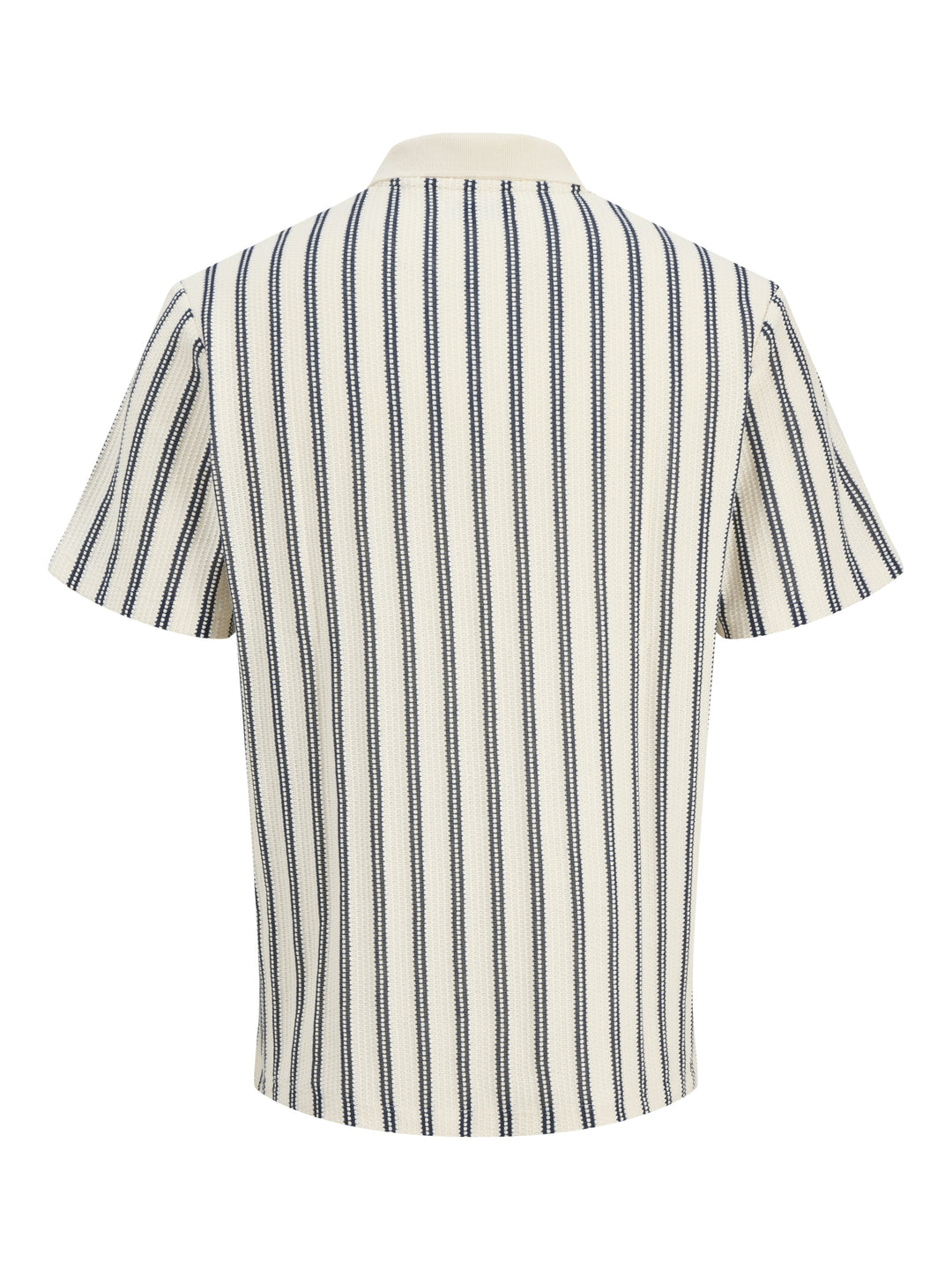 JPRBLUHARRY SS SPLIT NECK POLO SN, Cloud Dancer/NAVY 177642006 Bild 2