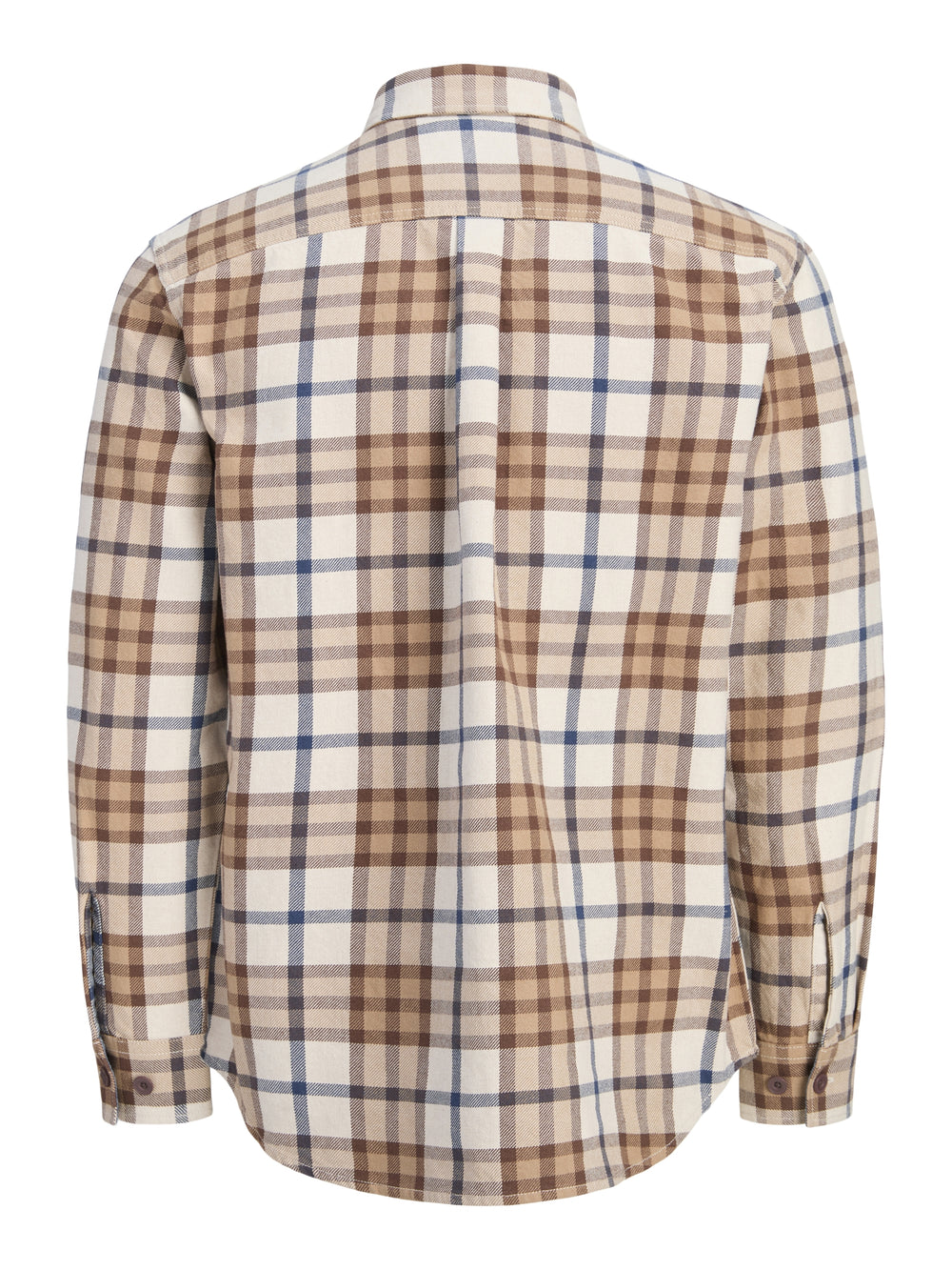 JPRBLUIVY CHECK L/S OVERSHIRT SN, Plaza Taupe 176656 Bild 2