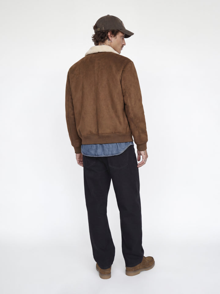 JPRBLULUKE BOMBER JACKET SN, Hot Fudge 283218 Bild 5