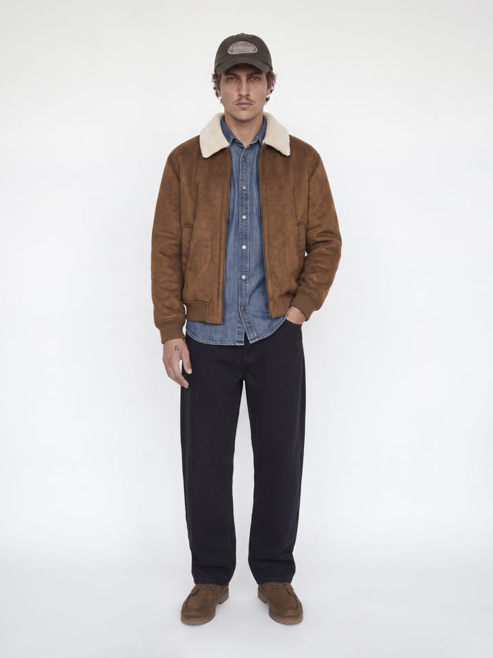 JPRBLULUKE BOMBER JACKET SN, Hot Fudge 283218 Bild 6