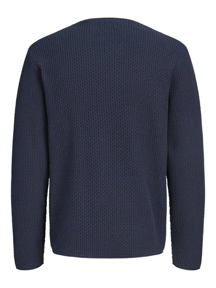 JPRBLUMASON KNIT CREW NECK SN, Dark Navy/Twist 175697001 Bild 2