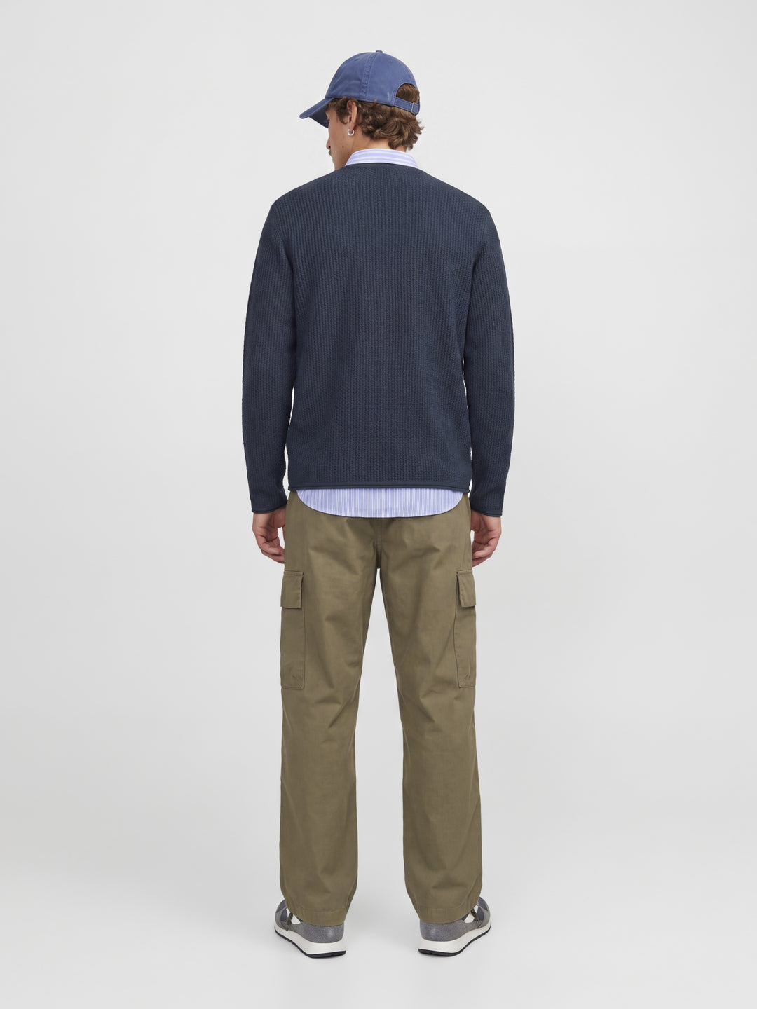 JPRBLUMASON KNIT CREW NECK SN, Dark Navy/Twist 175697001 Bild 6