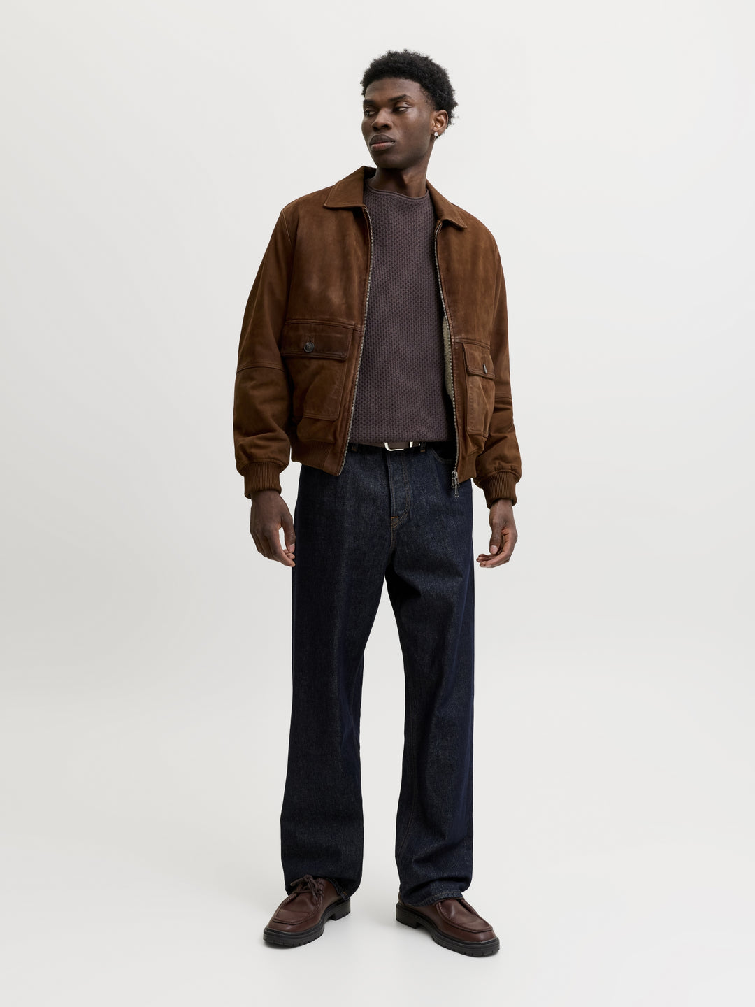 JPRBLUMASON KNIT CREW NECK SN, Chocolate Torte/Twist 176164001 Bild 7