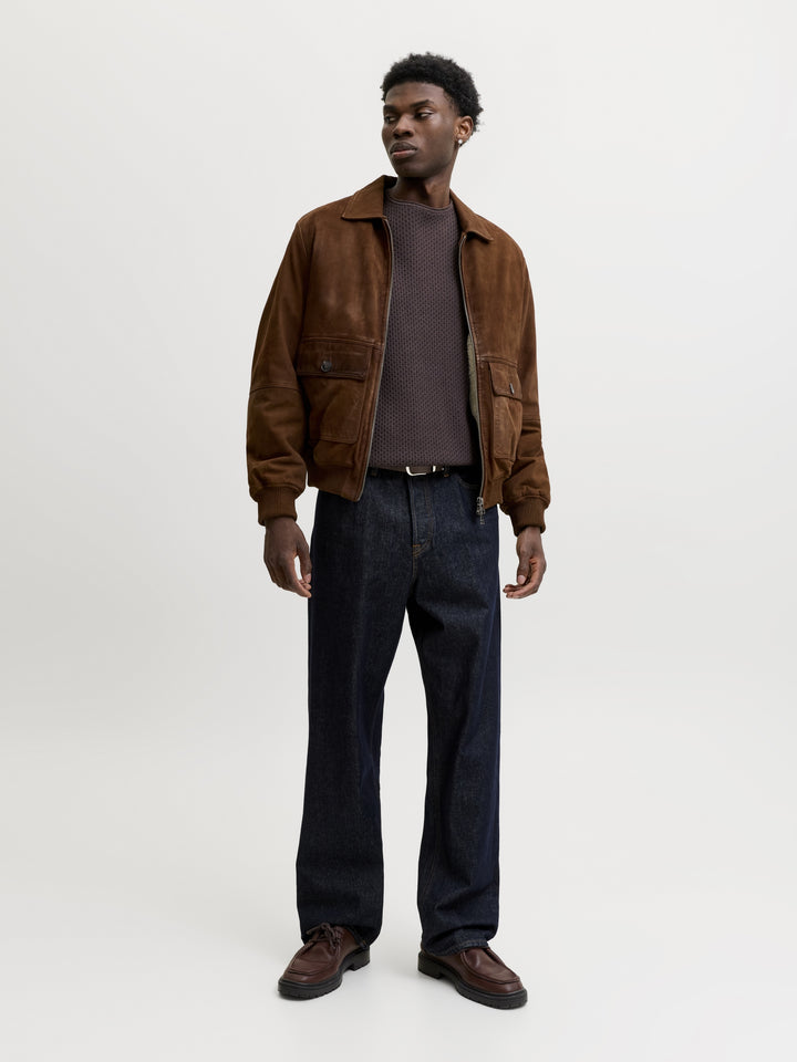 JPRBLUMASON KNIT CREW NECK SN, Chocolate Torte/Twist 176164001 Bild 7